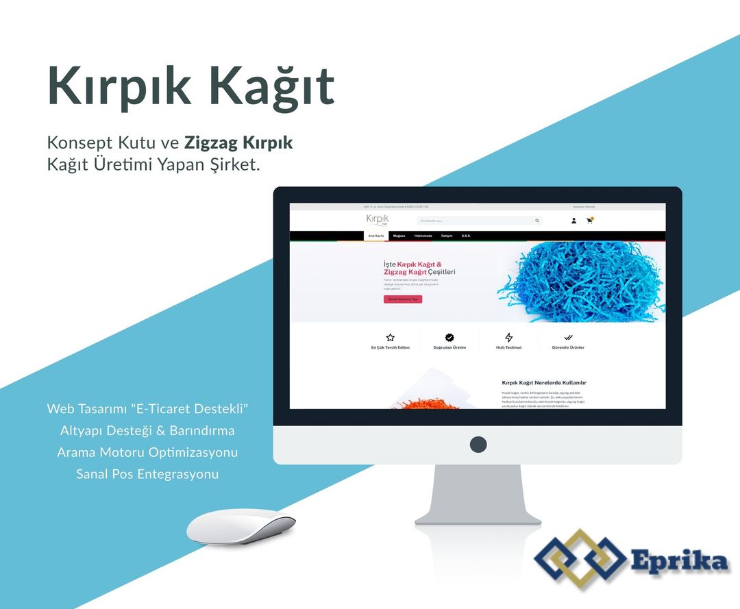 Kırpık Kağıt – Web Tasarımı