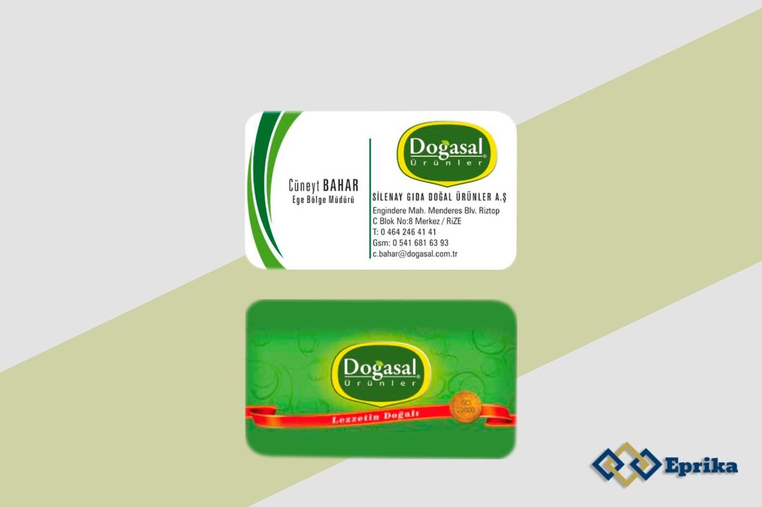 Doğasal Ürünler – Kartvizit