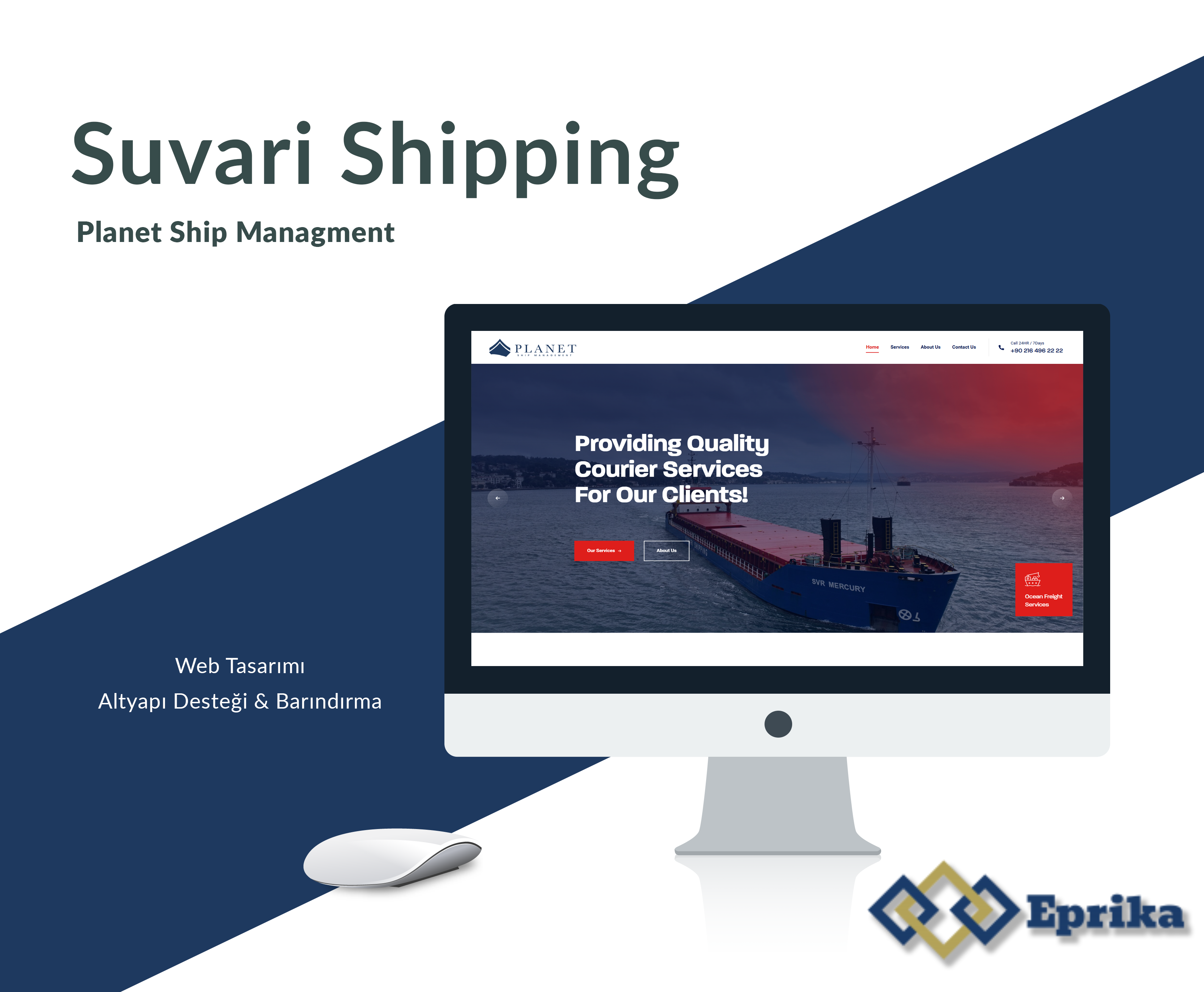 Planet Ship Management - Web Tasarım