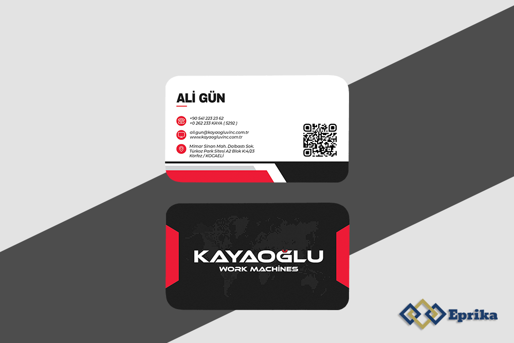 Kayaoğlu Vinç - Kartvizit