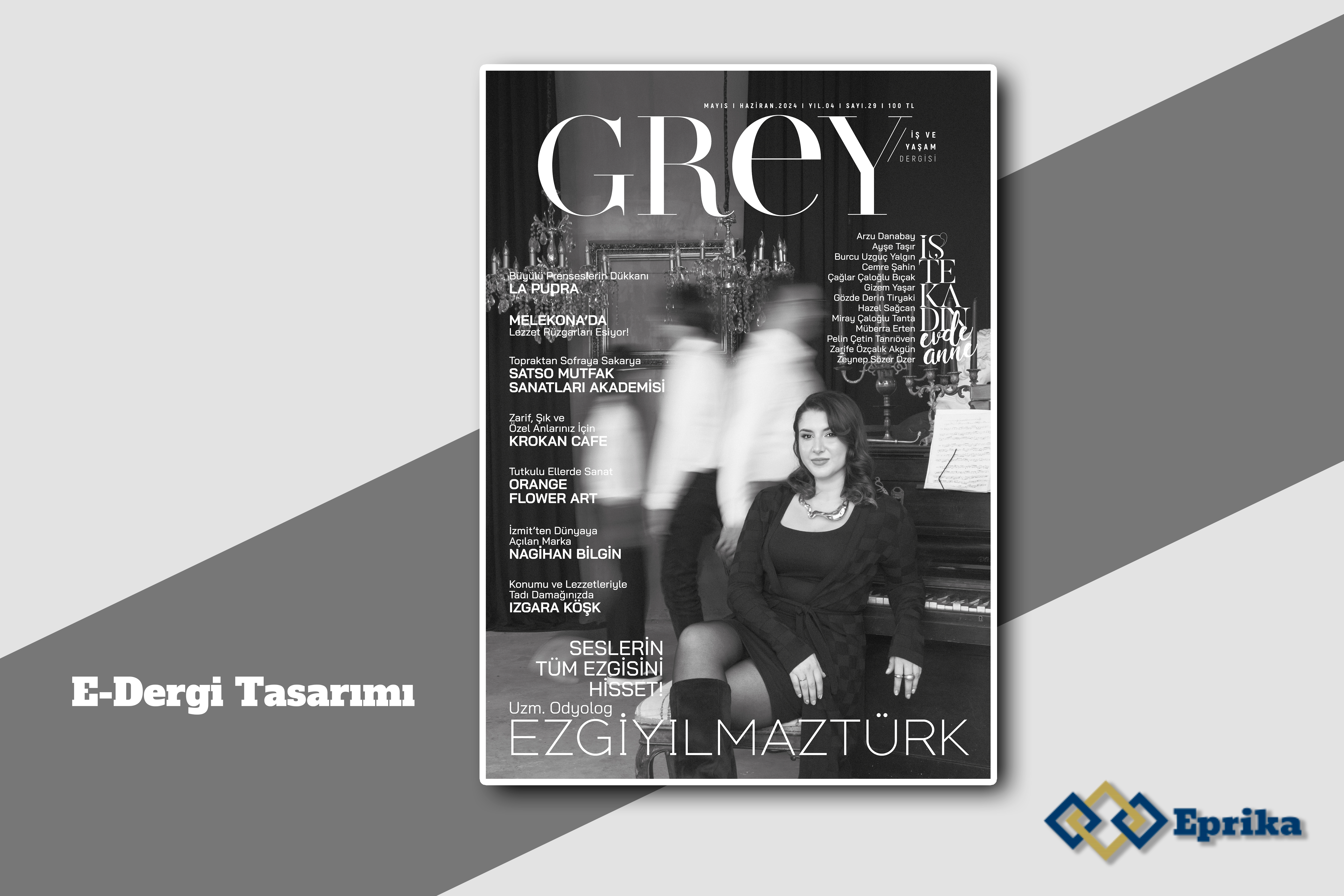 Grey Dergi - e Dergi Tasarımı