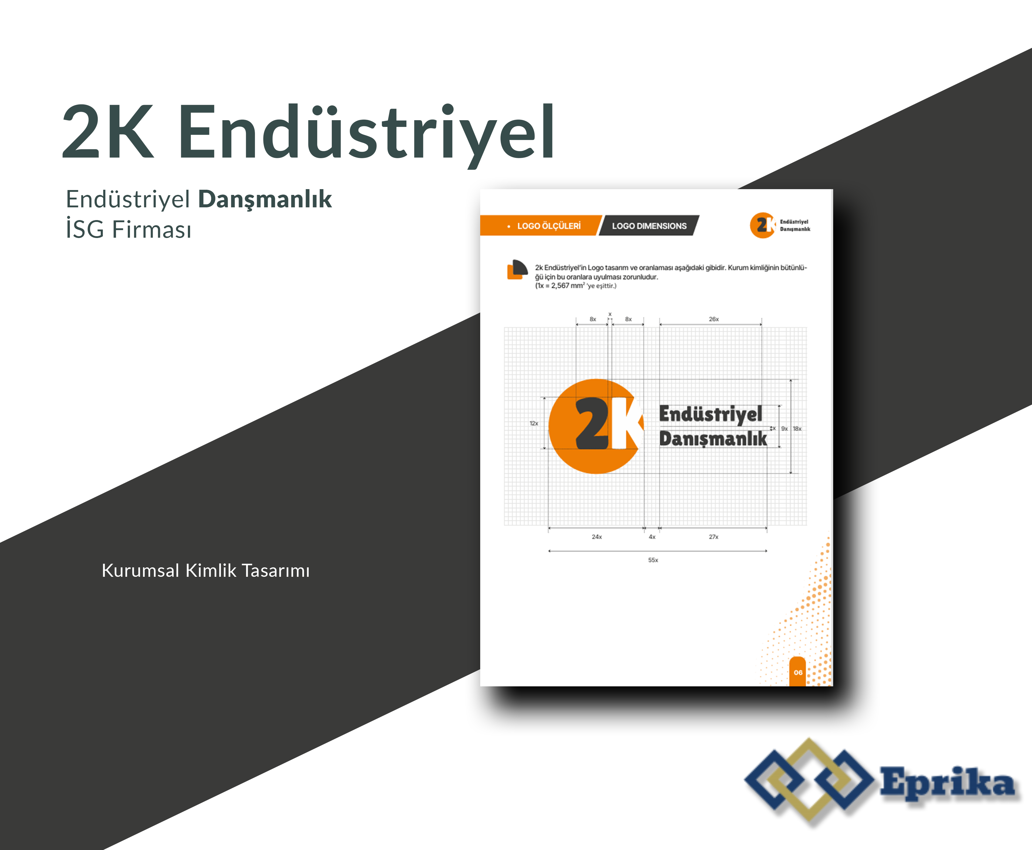 2K Endüstriyel – Kurumsal Kimlik Tasarımı