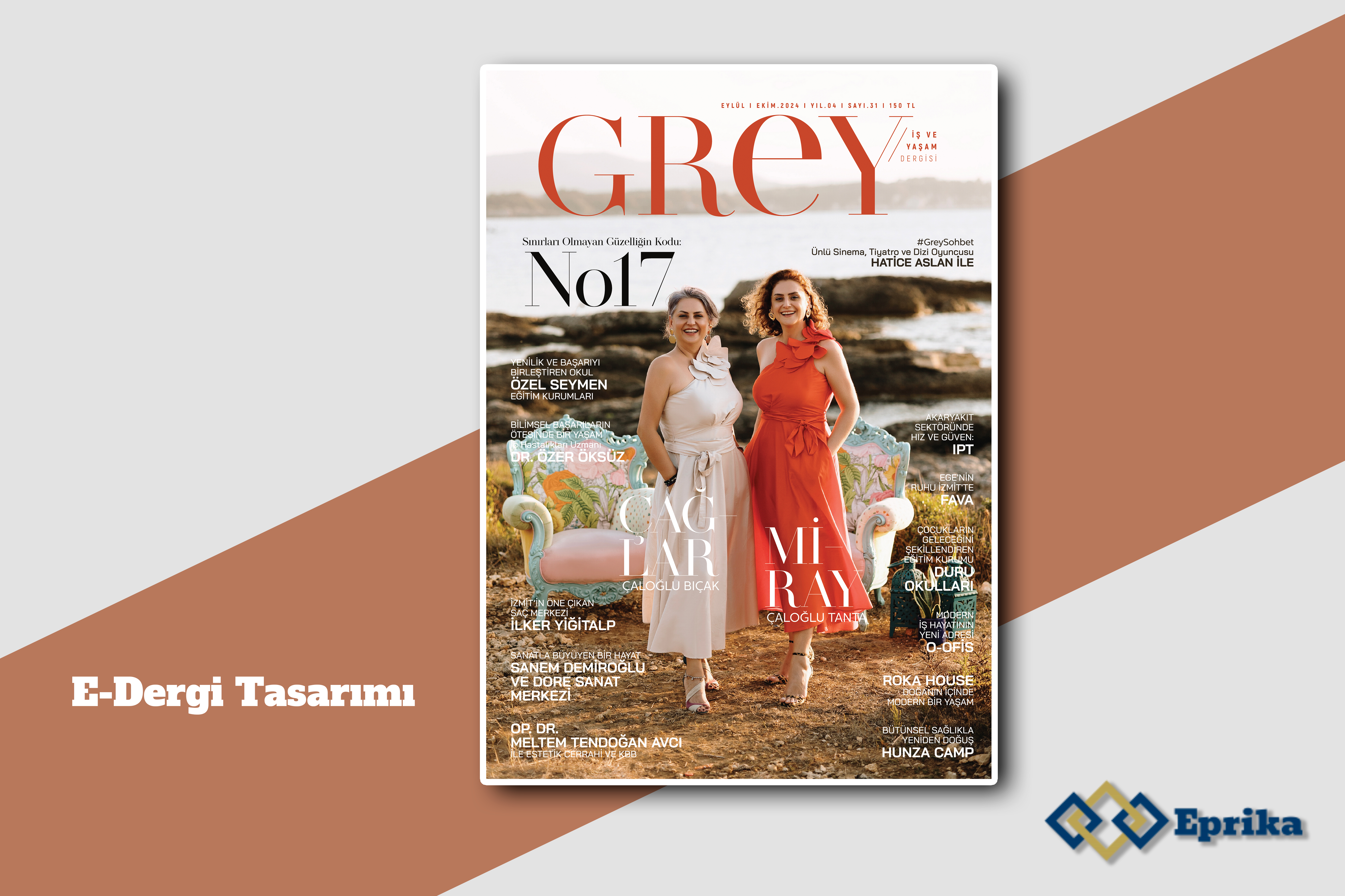 Grey Dergi - e Dergi Tasarımı