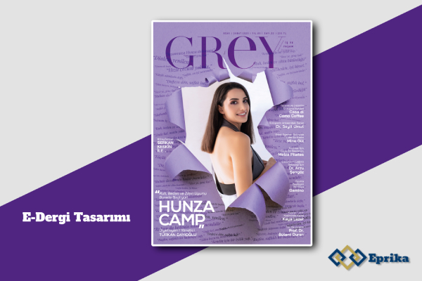 Grey Dergi - e Dergi Tasarımı