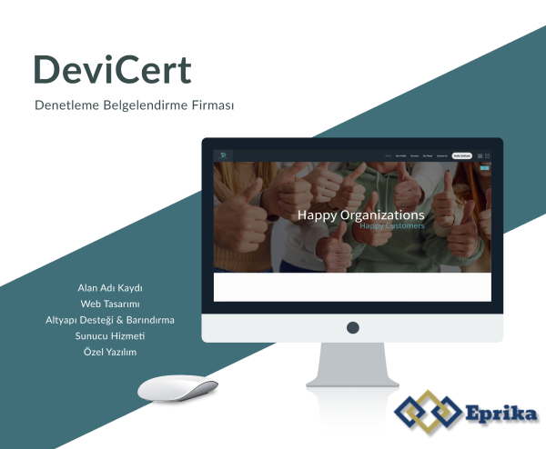 Devicert - Web Tasarımı