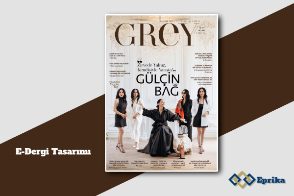 Grey Dergi - e Dergi Tasarımı