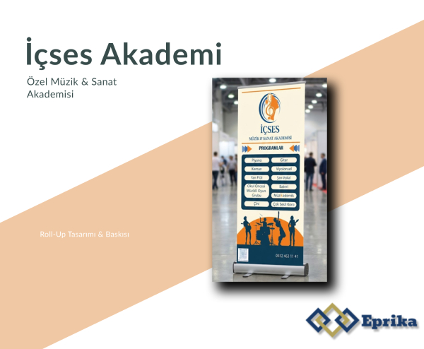 İçses Akademi - Roll-Up Tasarımı