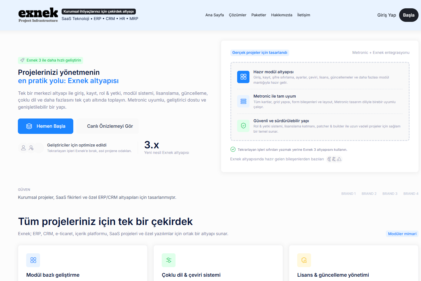 Exnek Project Infrastructure