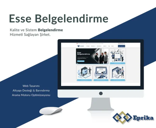 Esse Belgelendirme – Web Tasarımı