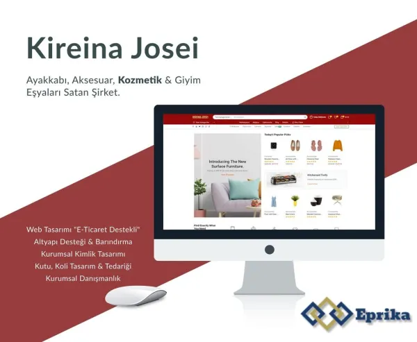 Kireina Josei – Web Tasarımı
