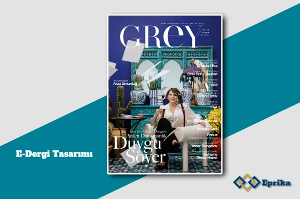 Grey Dergi - e Dergi Tasarımı