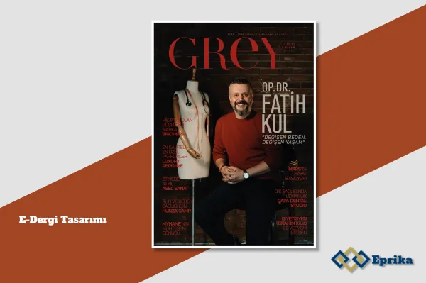Grey Dergi - e Dergi Tasarımı