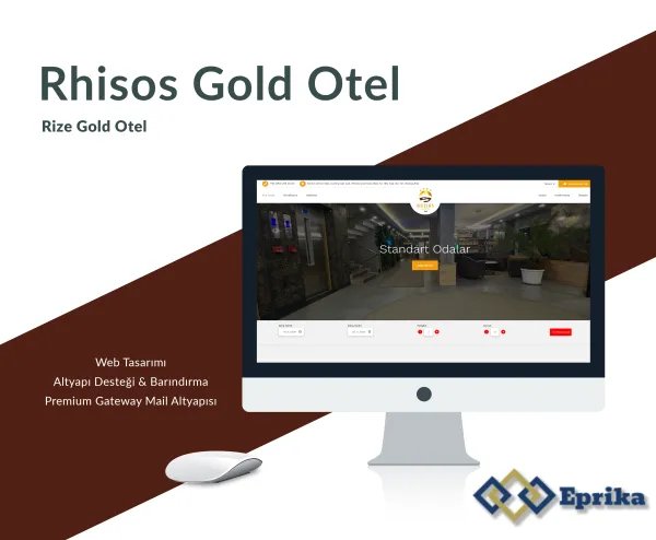 Rhisos Gold Otel - Web Tasarım