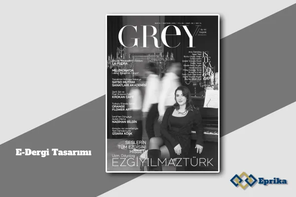 Grey Dergi - e Dergi Tasarımı