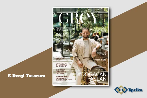 Grey Dergi - e Dergi Tasarımı
