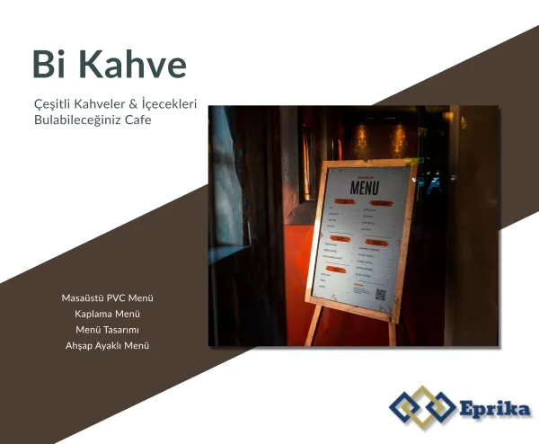 Bi Kahve - Menü