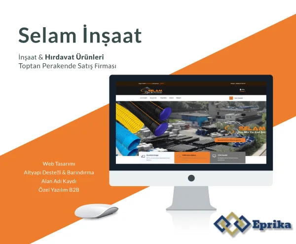 Selam İnşaat – Web Tasarımı