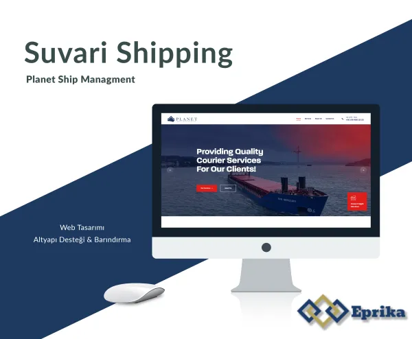 Planet Ship Management - Web Tasarım