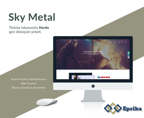Sky Metal – Web Tasarım