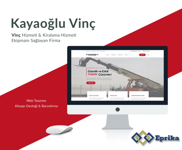 Kayaoğlu Vinç - Web Tasarımı
