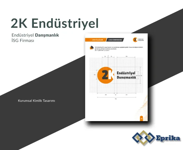 2K Endüstriyel – Kurumsal Kimlik Tasarımı